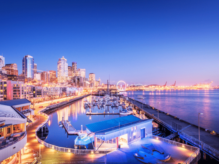 Beautiful view of Luxury Seattle Loft Jaw-Dropping Views